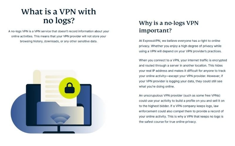 ExpressVPN No-Logs Policy