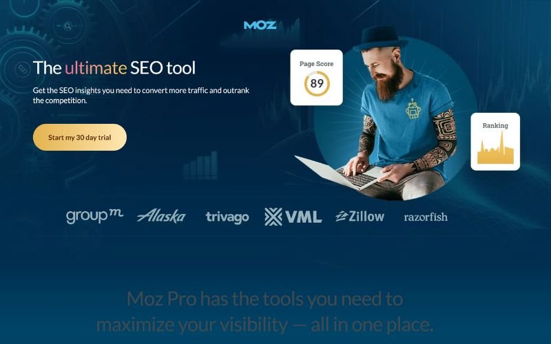 Moz SEO Tool