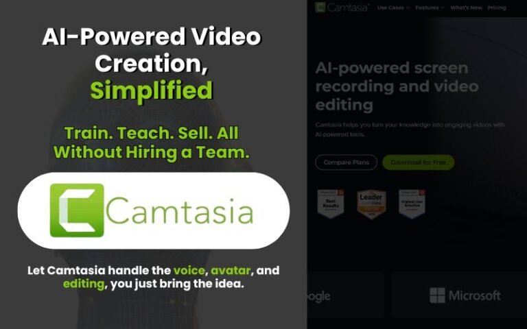camtasia ai video editor