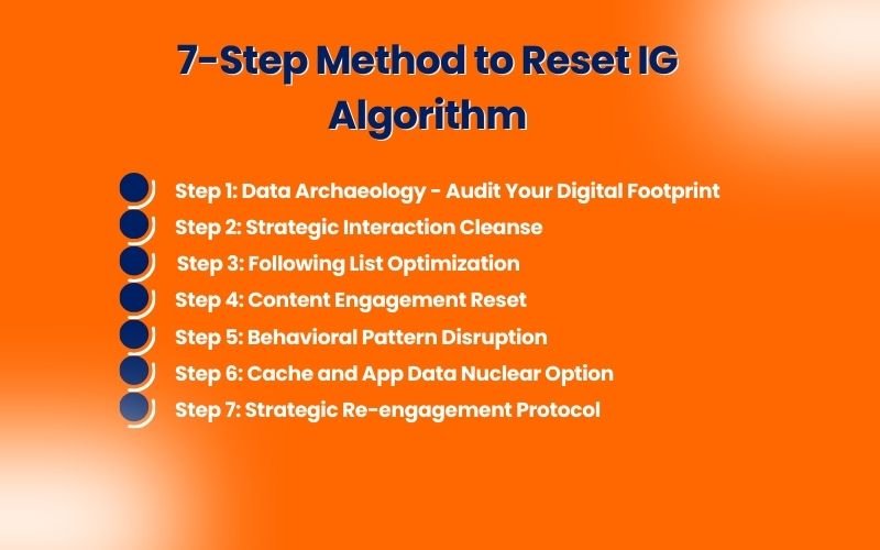 7 steps to reset Instagram algorithm