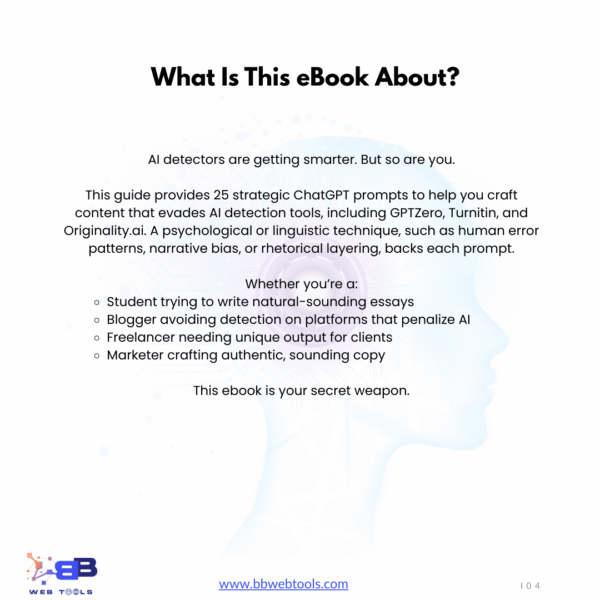 use ChatGPT anti AI detection prompts