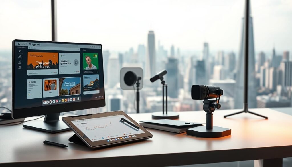 AI-powered content creation tools for google ai applications