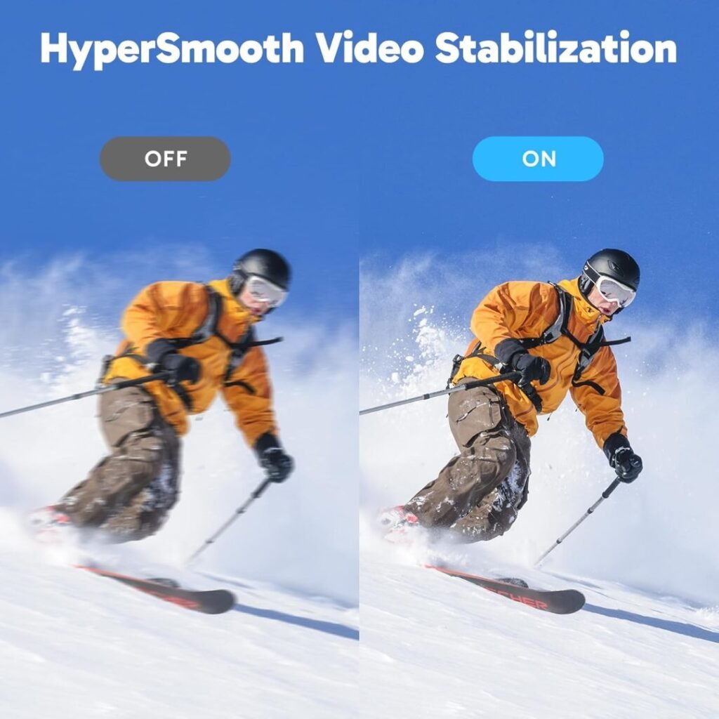AKASO-EK7000-Pro video stabilization capabilities