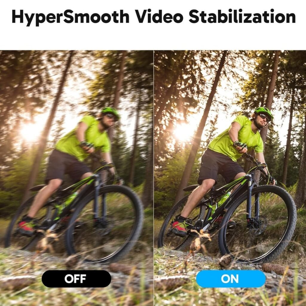 AKASO V50 Elite stabilization can be better