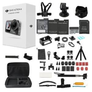 DJI-Osmo-Action-4-Standard-Combo-with-50-Piece review