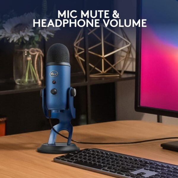 Logitech Blue Yeti Mic features and specification
