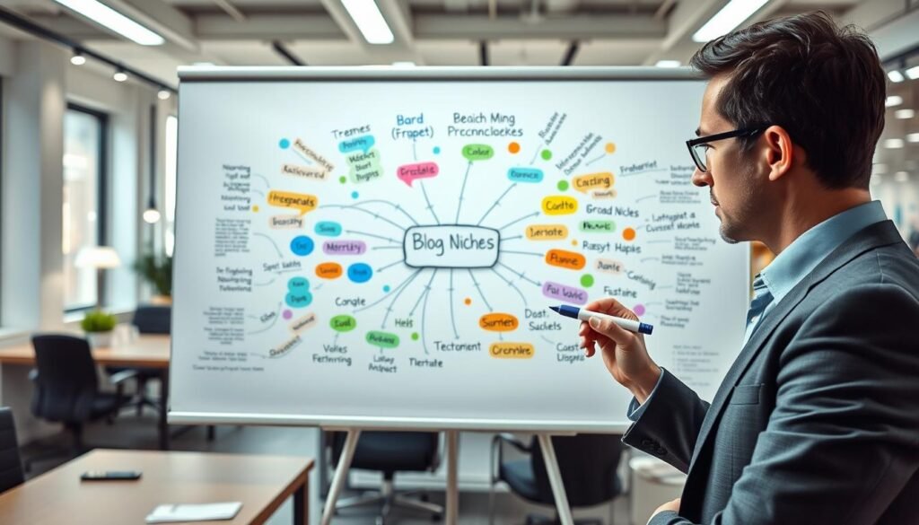profitable blog niches strategy mapping